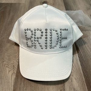 Rhinestone Bride Hat